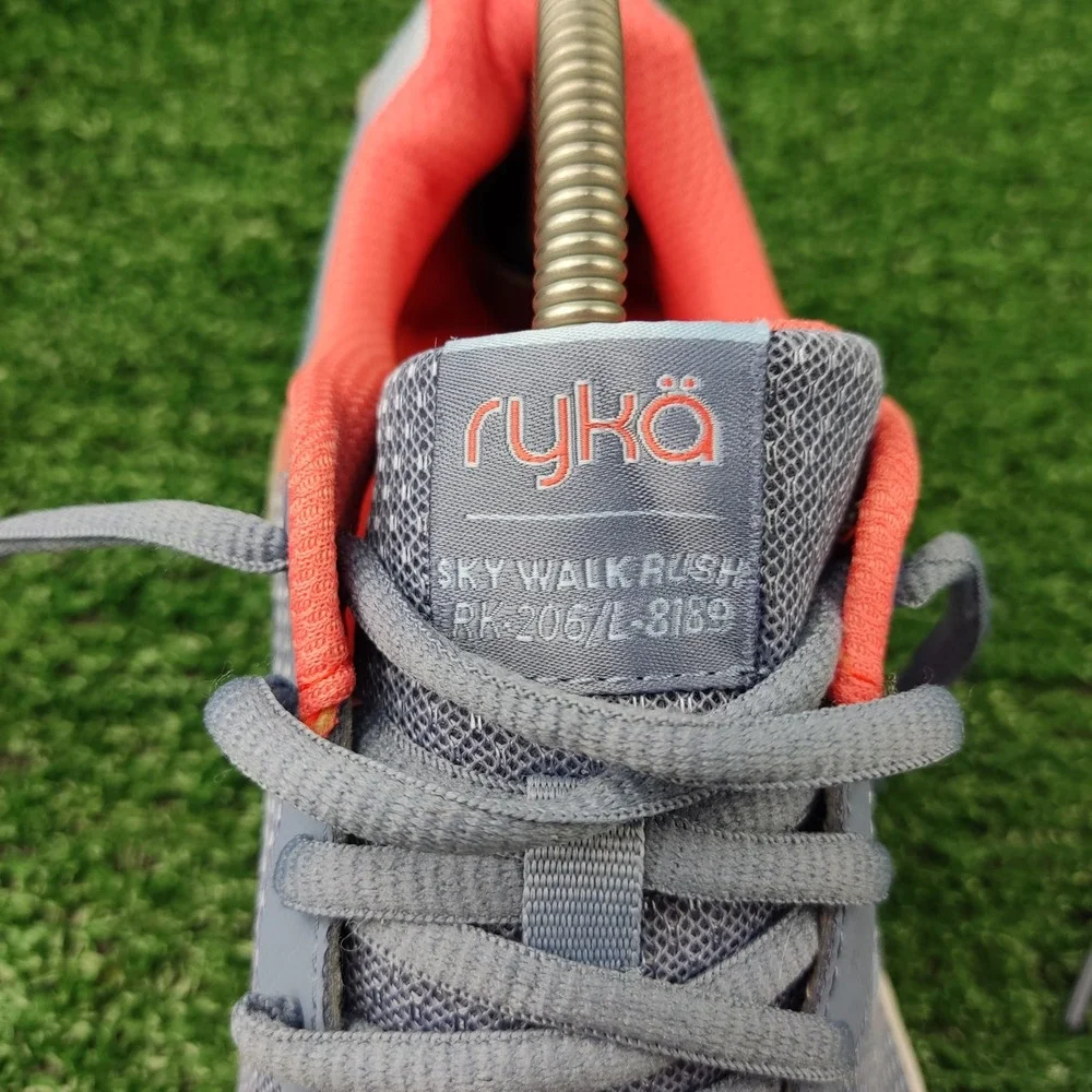 Ryka Walking Shoes Womens 7.5W Blue Sky Walk‎ Rush Athletic Sneakers Breathable